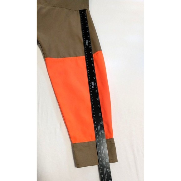 Gamehide Upland Field Men's Shooter Khaki Orange Long Sleeve Button-Down Shirt L - Picture 12 of 13